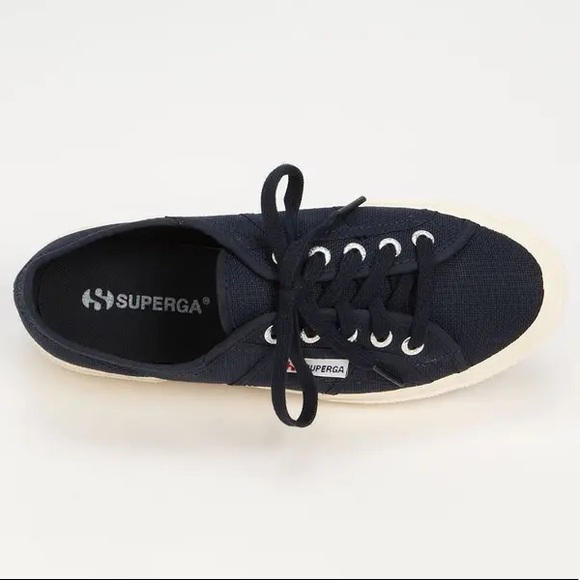 Superga Cotu Sneaker in Navy - Picture 5 of 7